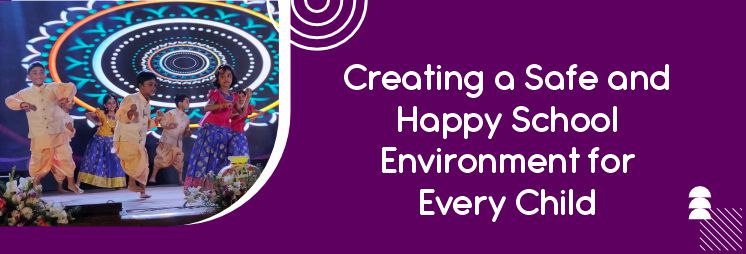 Children performing on stage during a school event